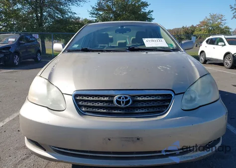 2007 Toyota Corolla Le z USA, uszkodzony, nr VIN 2T1BR32EX7C853773